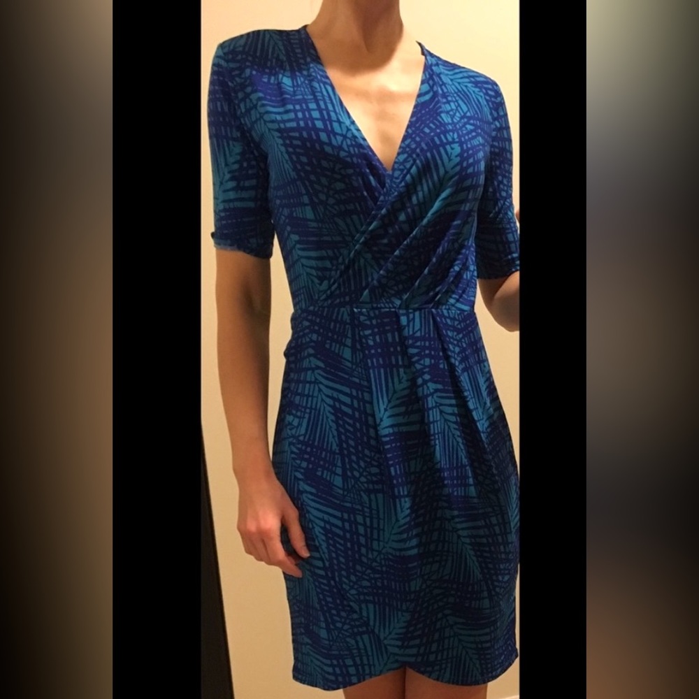 Blue turquoise dress, small size